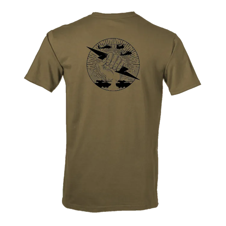 1st Combat Weather Squadron Tan 499 T-Shirt