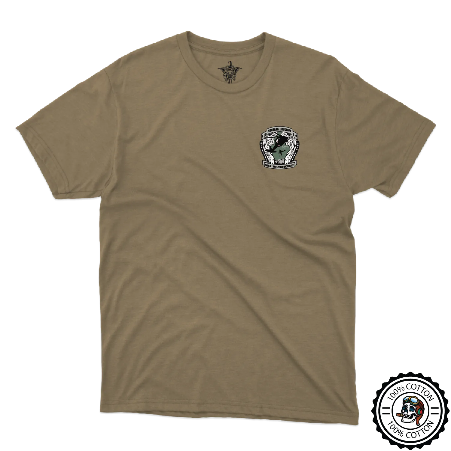 3 FSMP, C Co, 2-4 GSAB "Yeti Dustoff" Tan 499 T-Shirt
