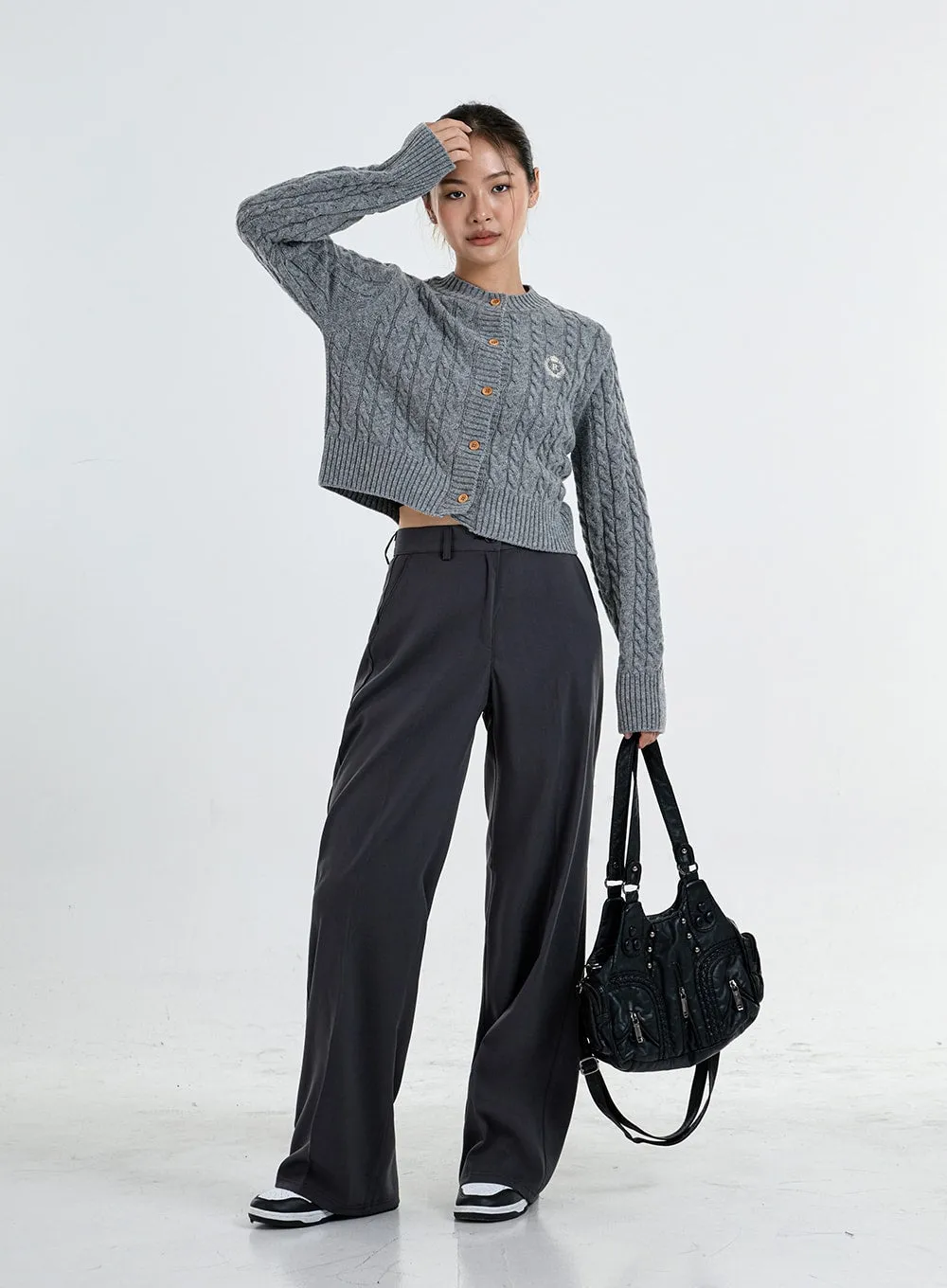 Basic Wide Tailored Pants CO06