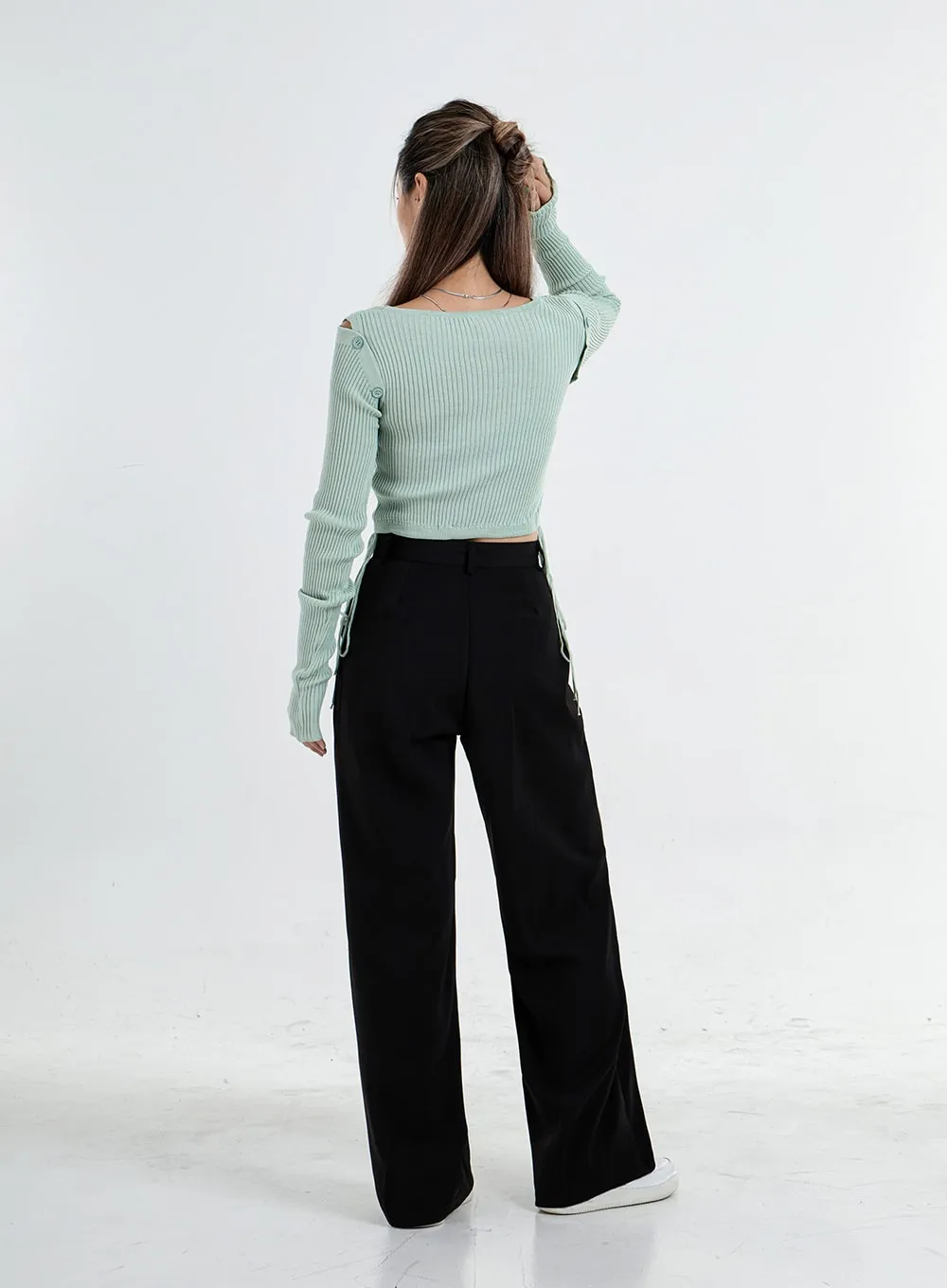 Basic Wide Tailored Pants CO06