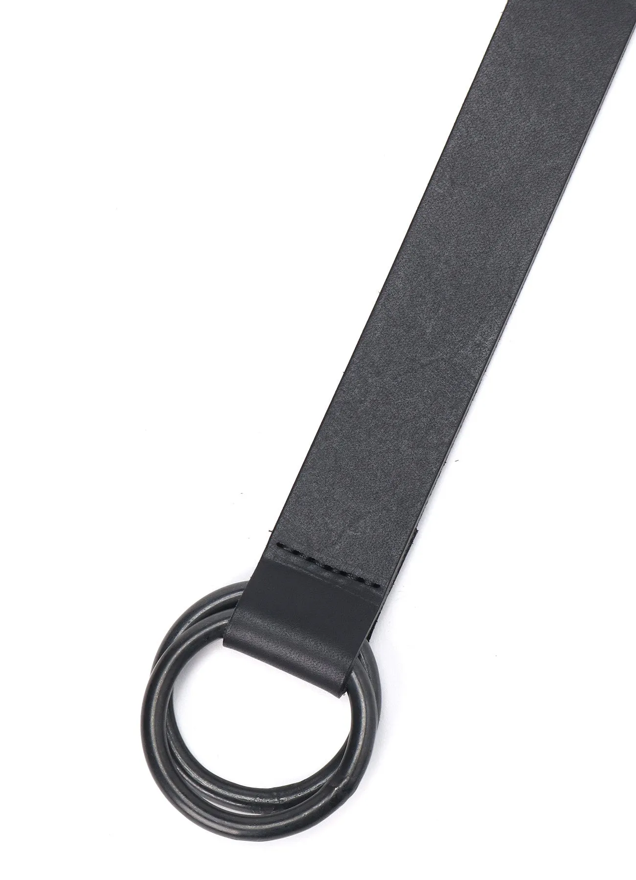 COW LEATHER25MM LONG RING BELT