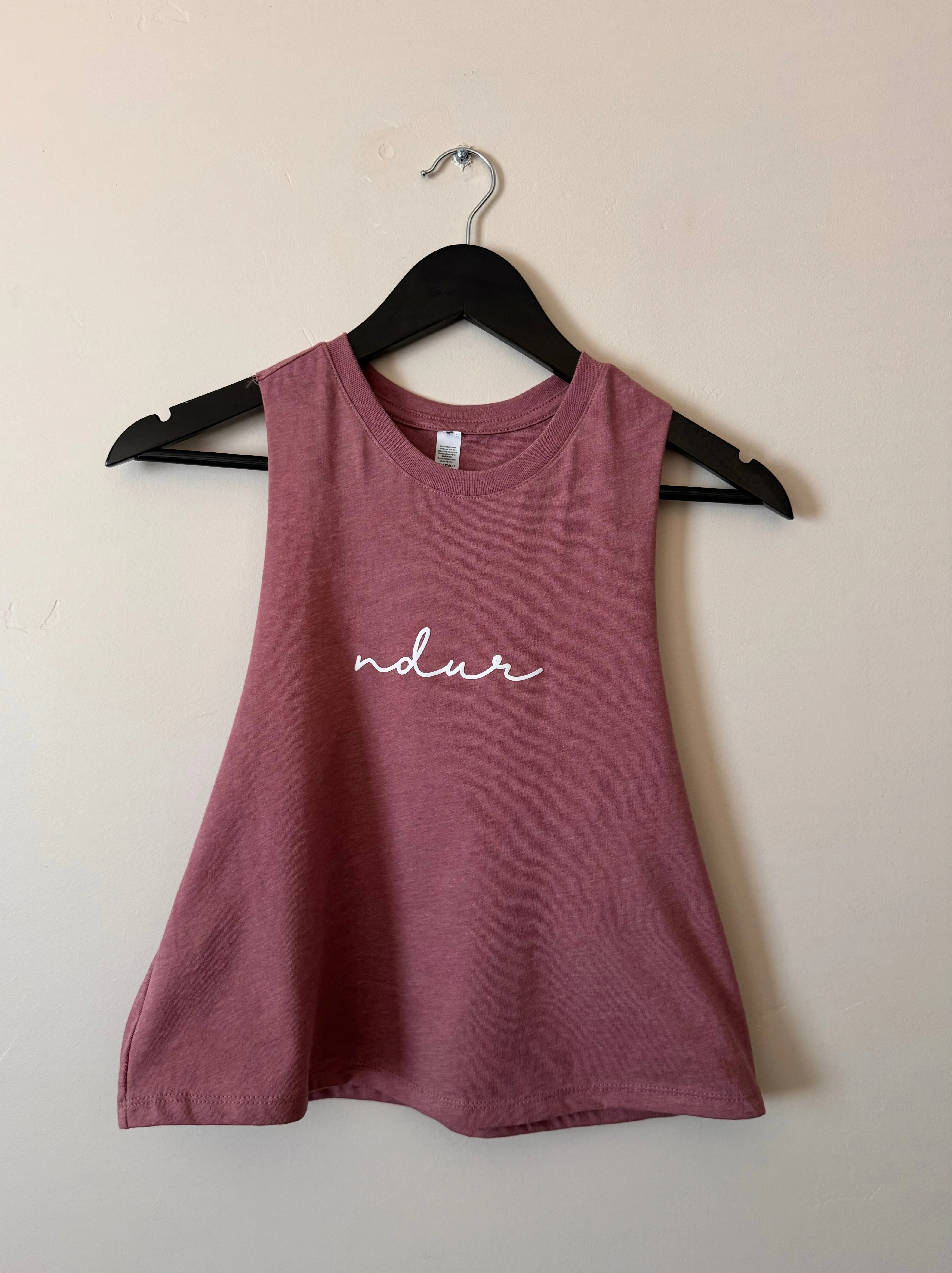 Cropped Racerback Tank - Signature