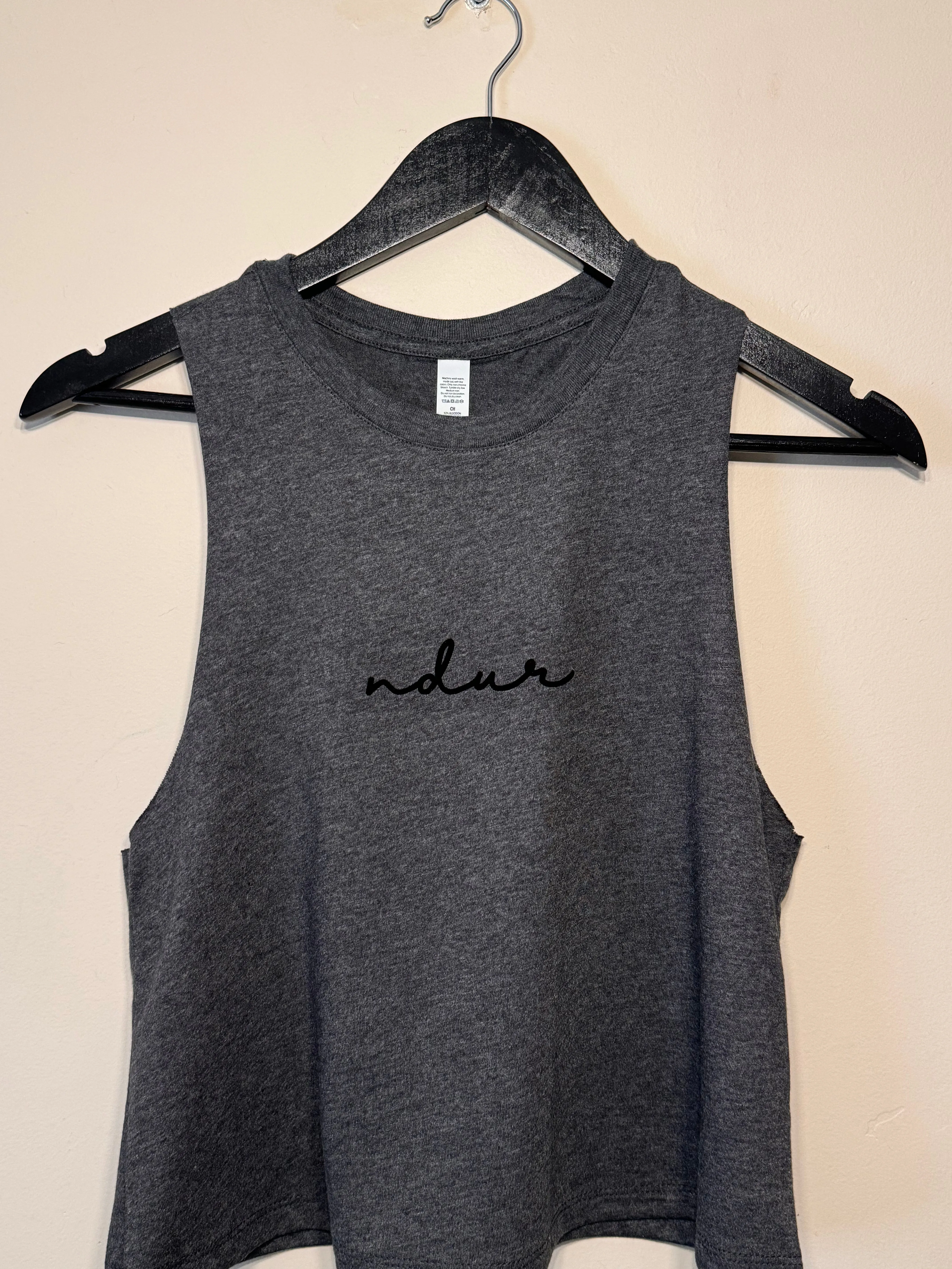 Cropped Racerback Tank - Signature