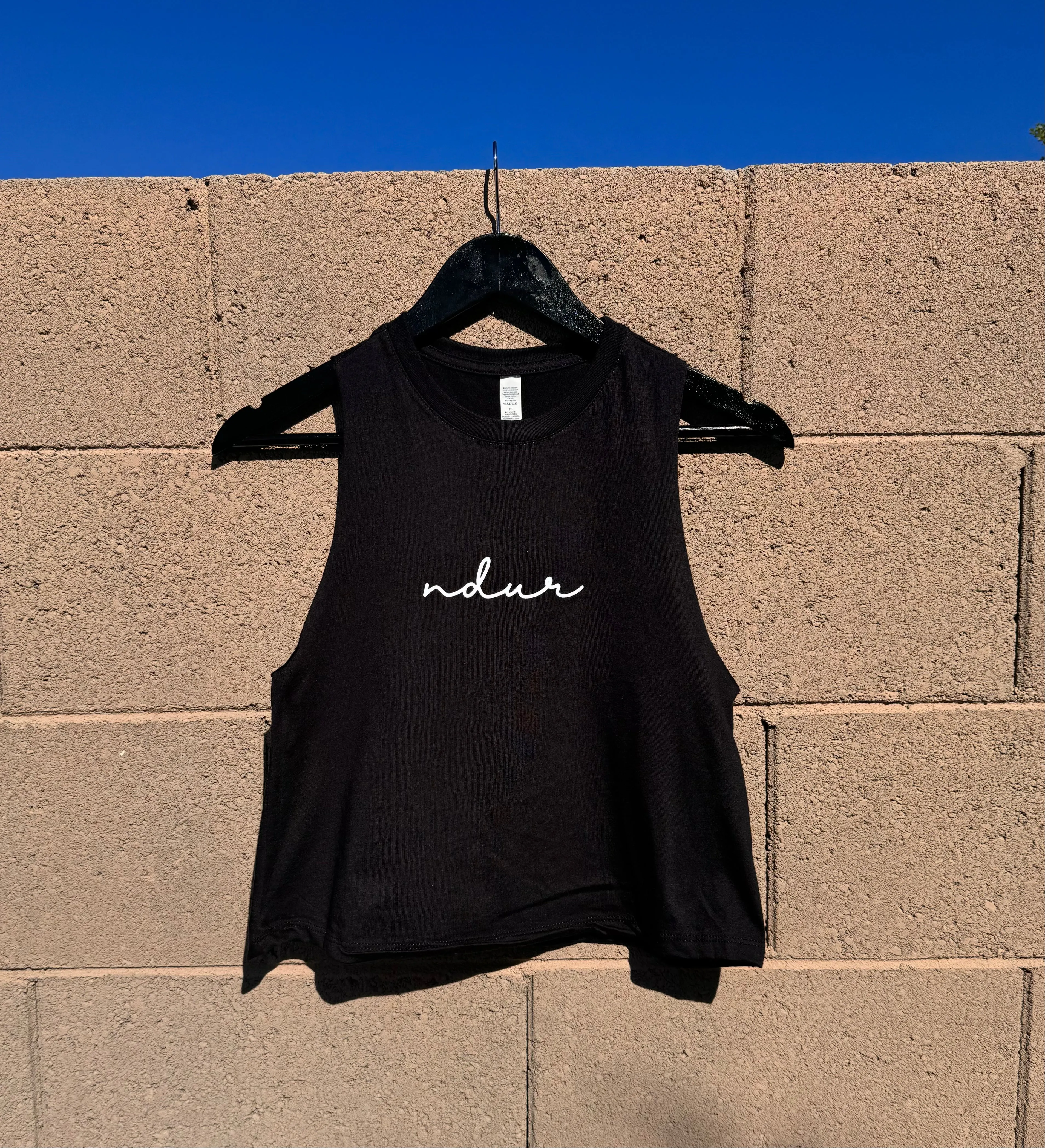 Cropped Racerback Tank - Signature