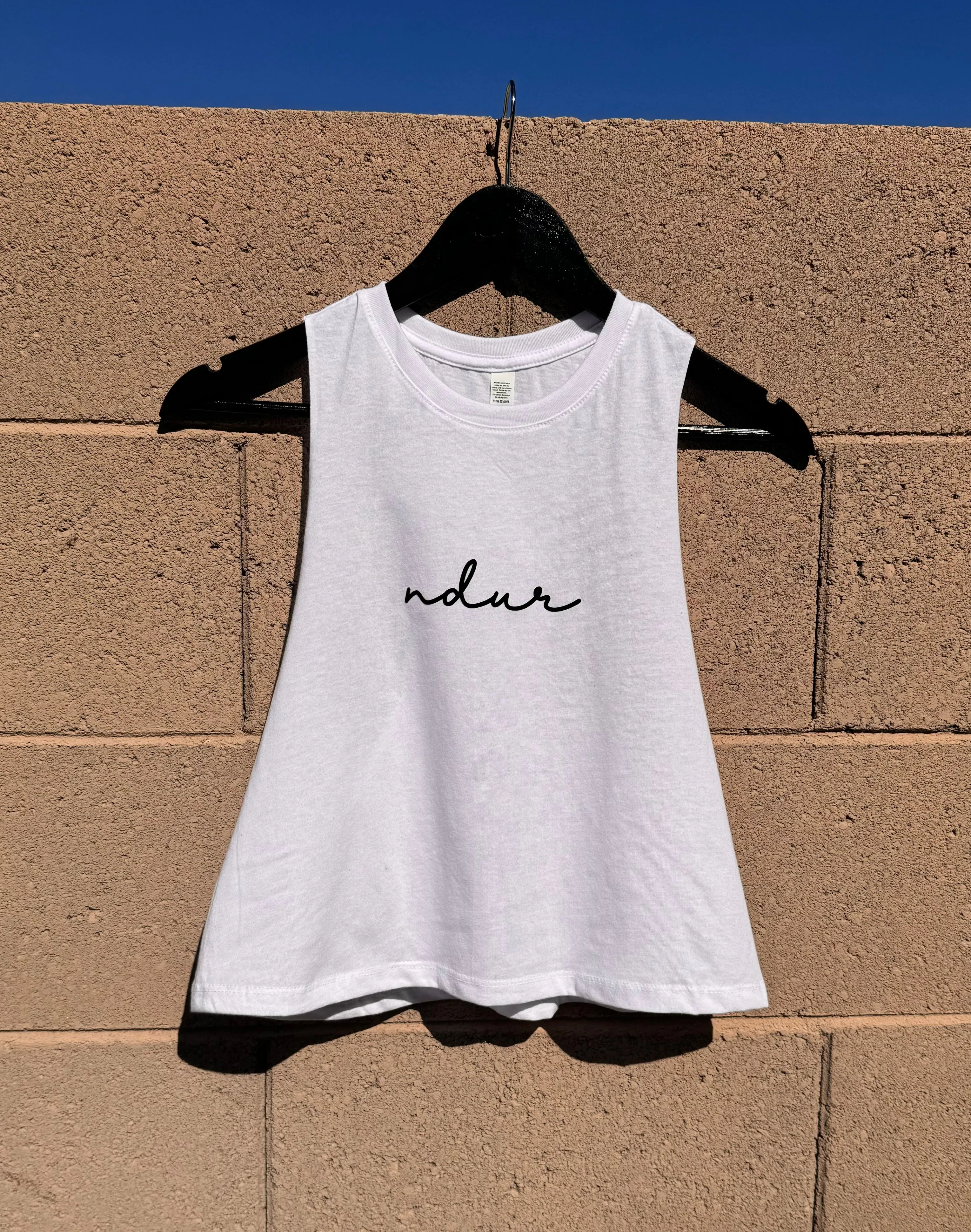 Cropped Racerback Tank - Signature