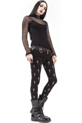 Dagger Print Leggings