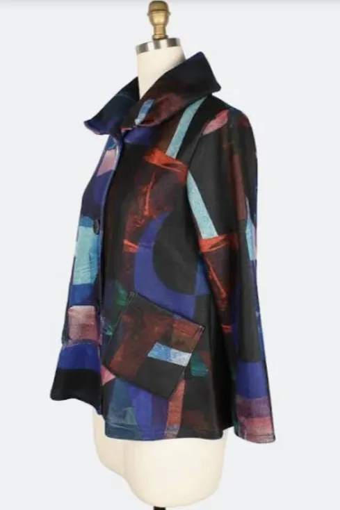 Damee Abstract Jacket-50% OFF