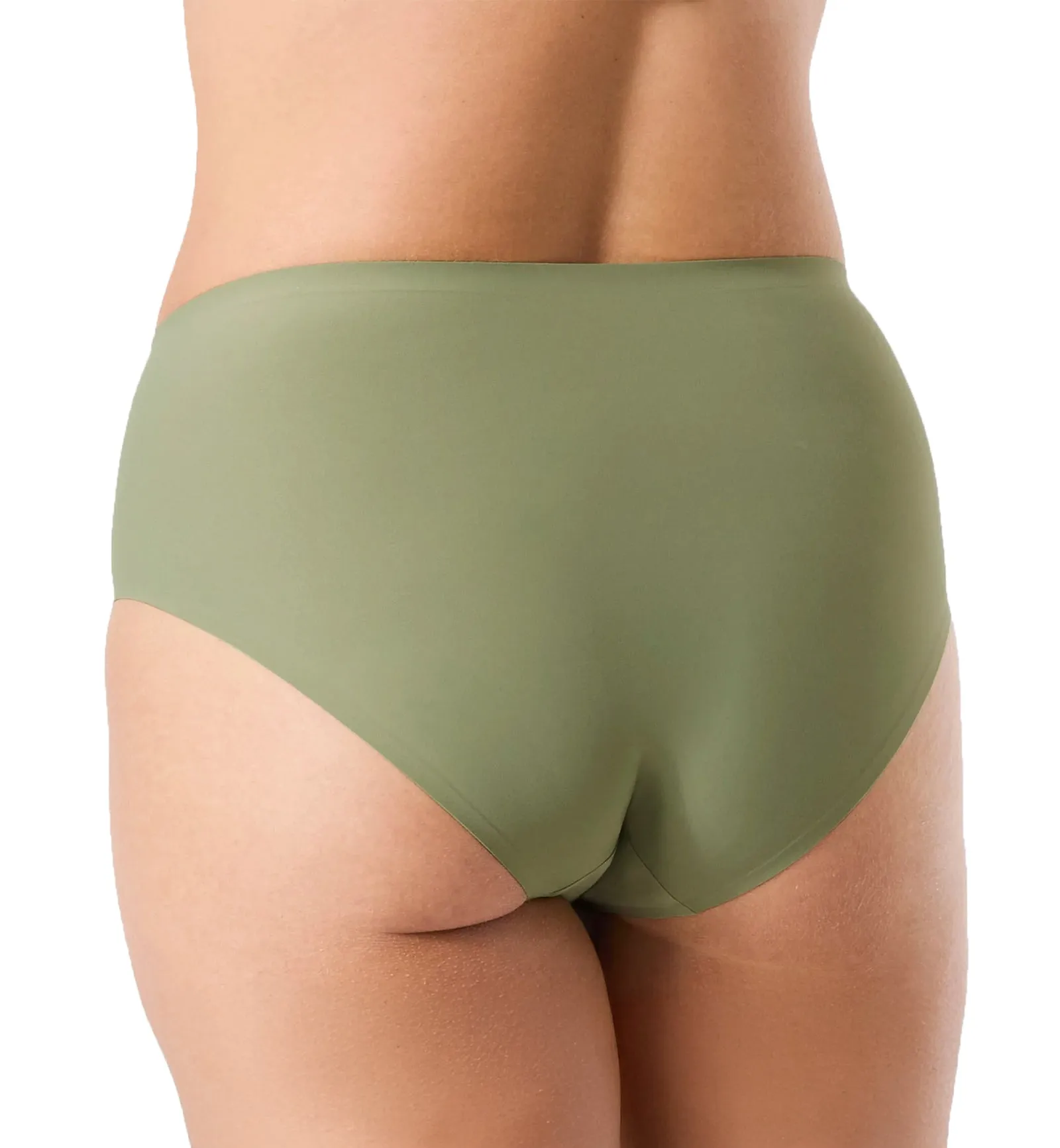 Evelyn & Bobbie High-Waisted Retro Bikini Panty (1704) - Matcha