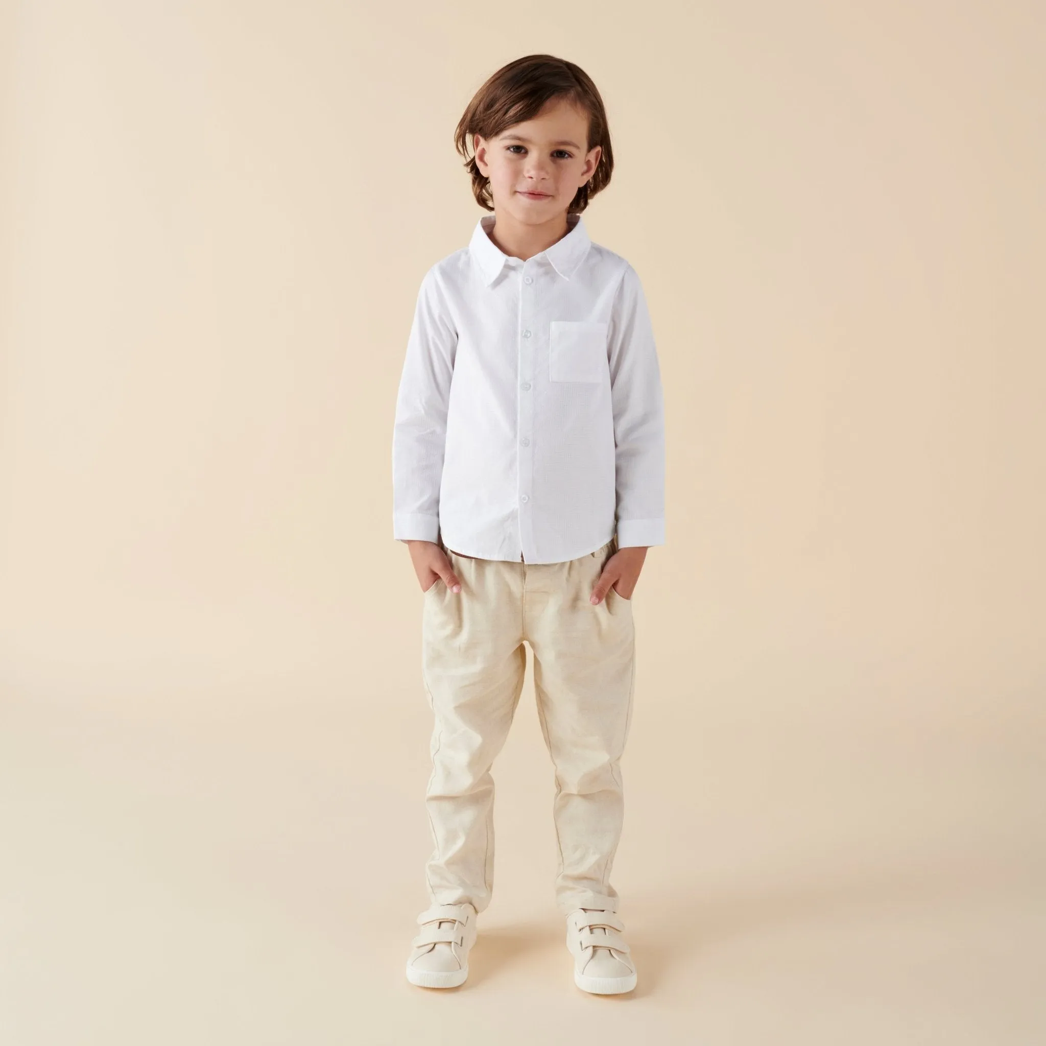 Jackson L/S Formal Shirt - White
