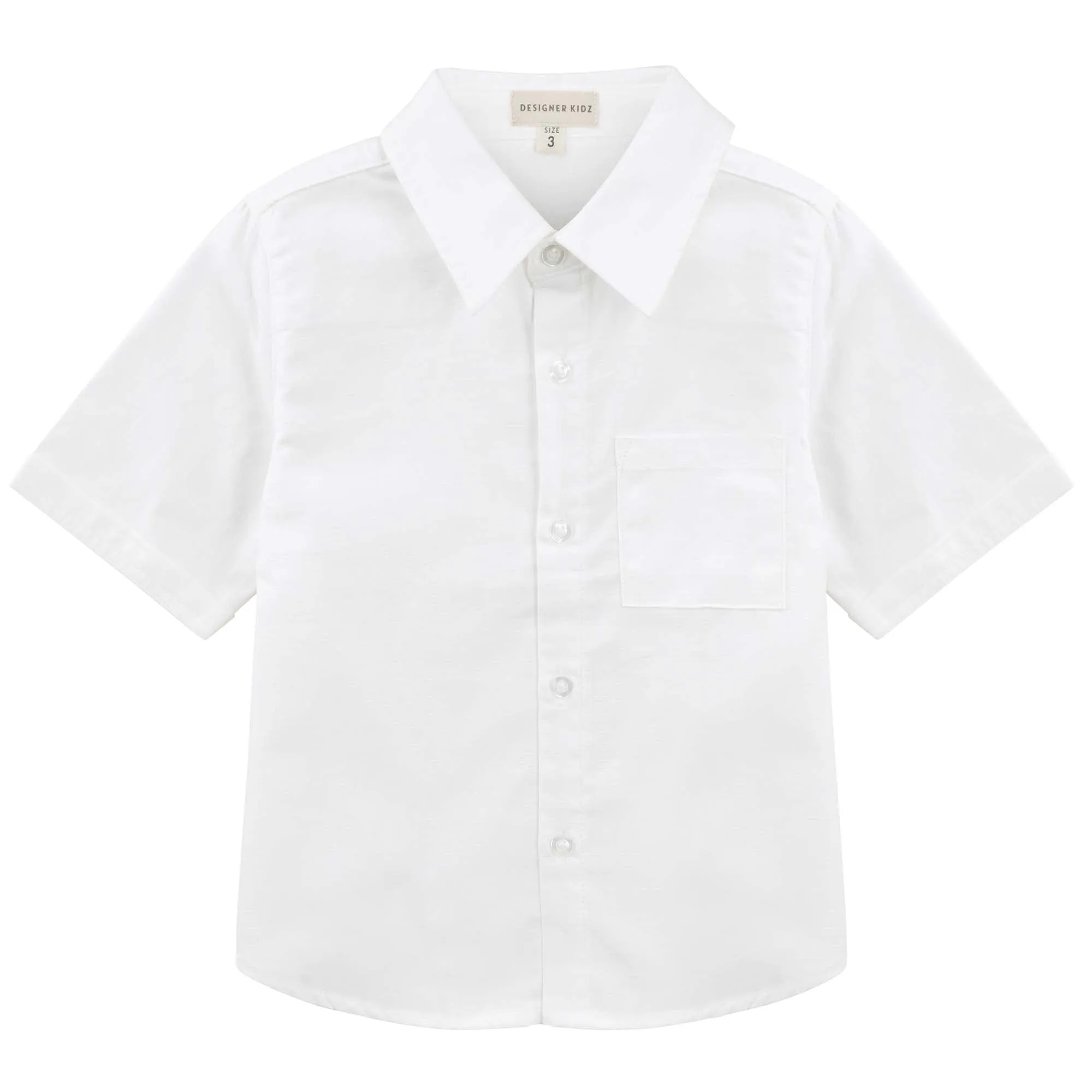 Jackson S/S Formal Shirt - White