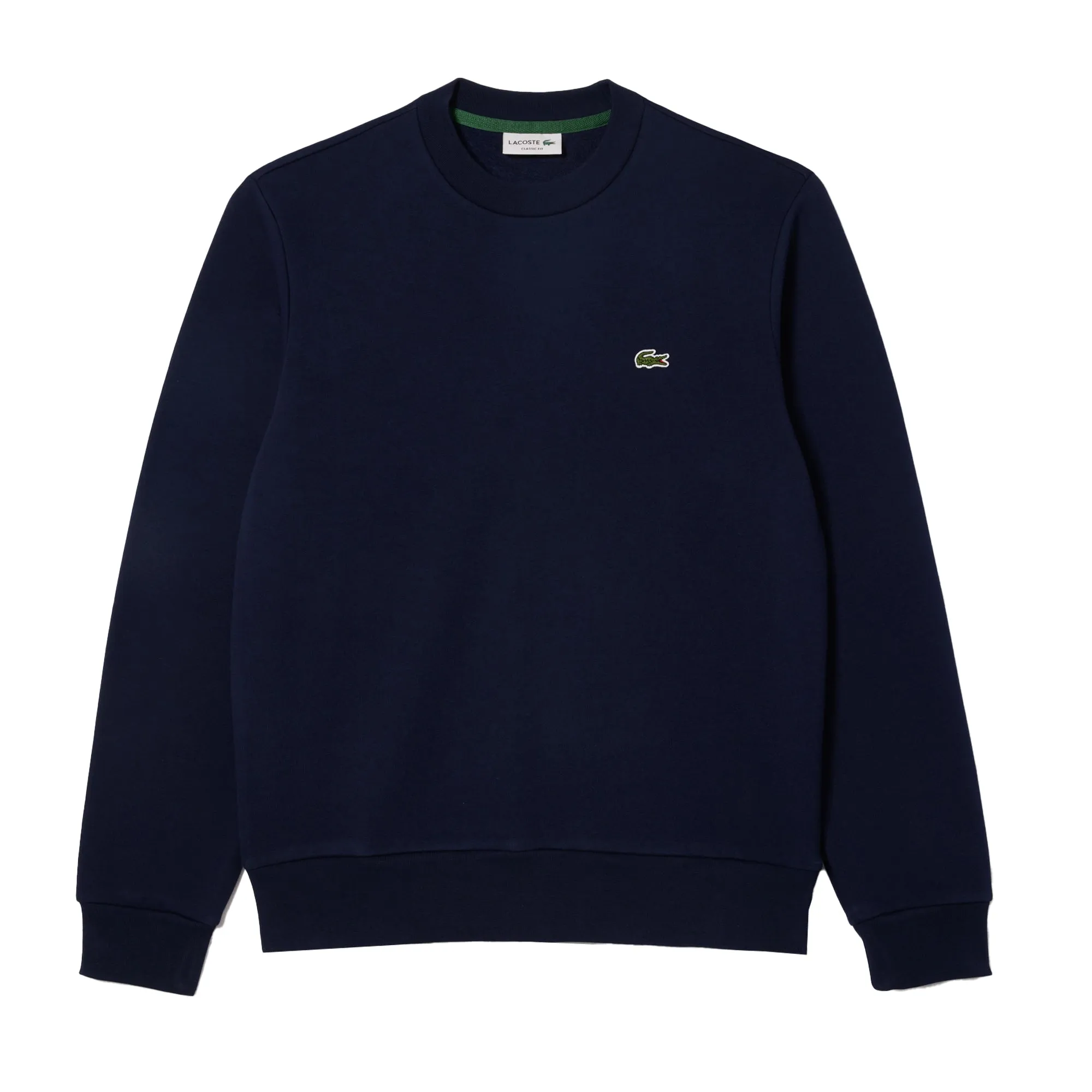 Lacoste Fleece Crew Sweatshirt Midnight Blue
