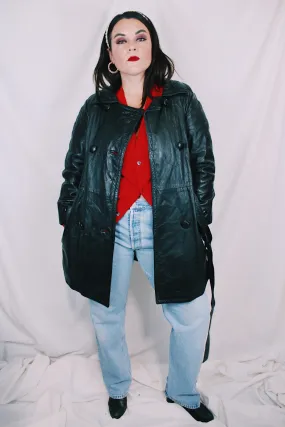 Leather Trench
