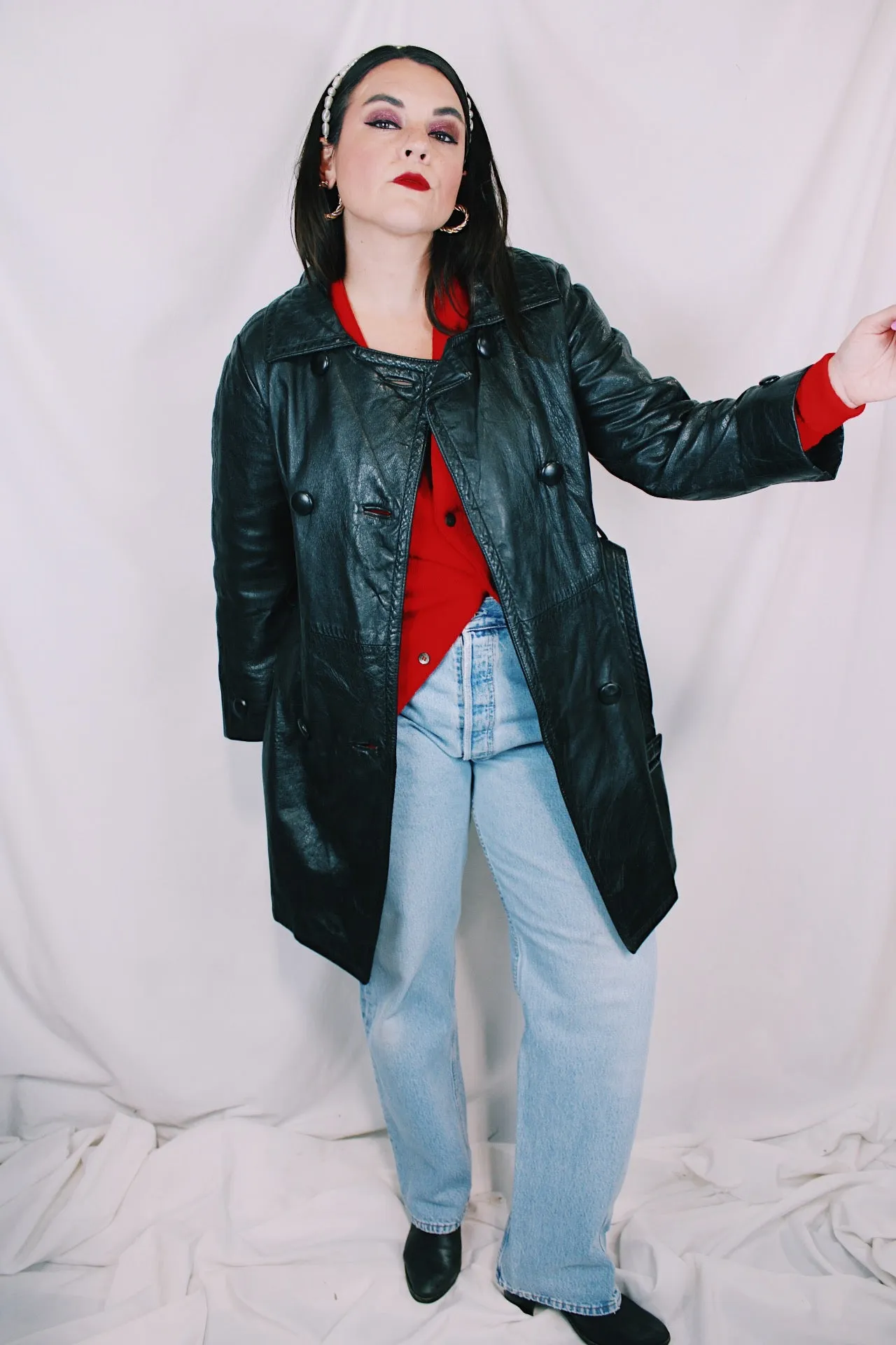 Leather Trench