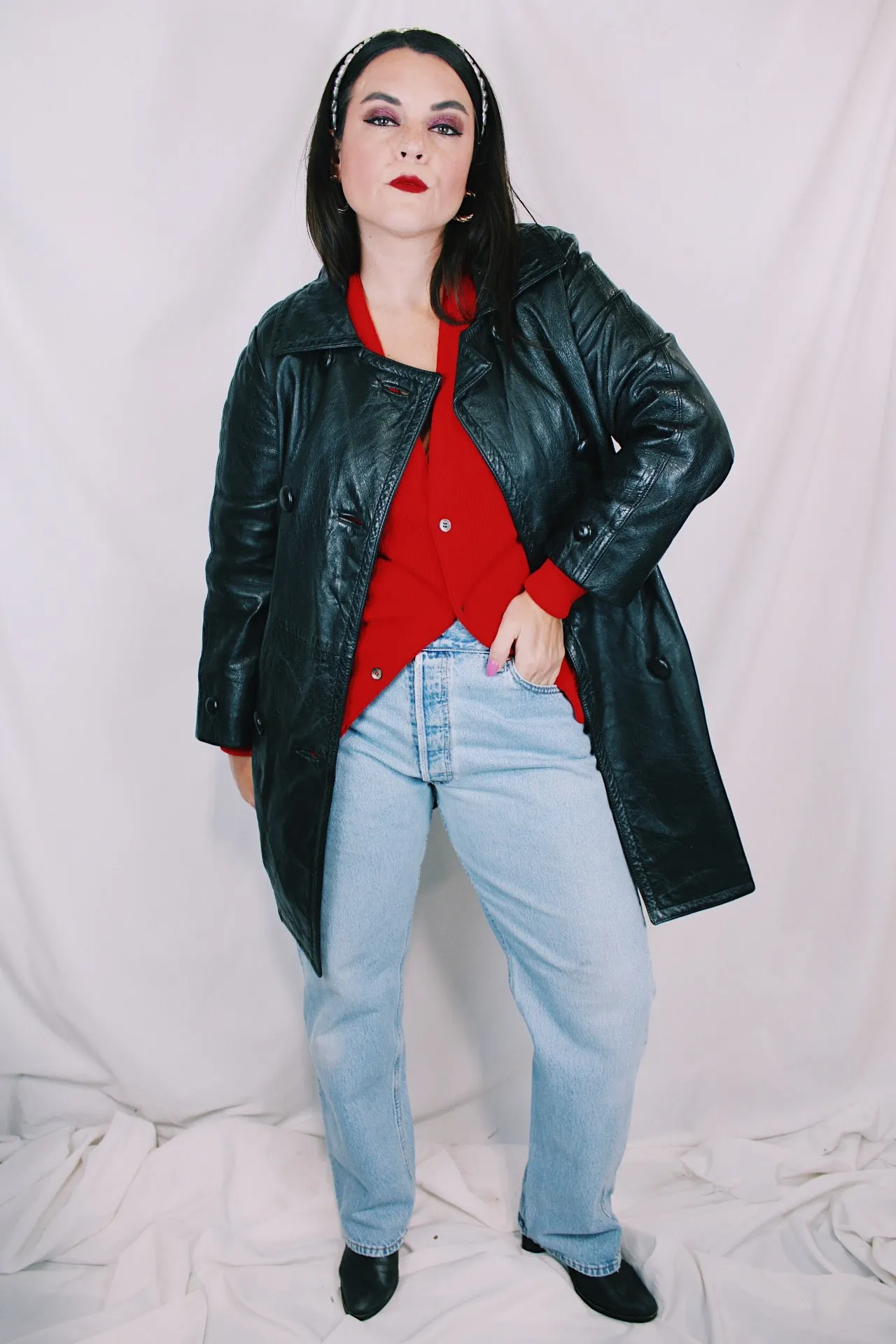 Leather Trench