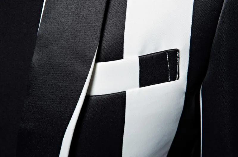 Men's Casual Striped Blazer
