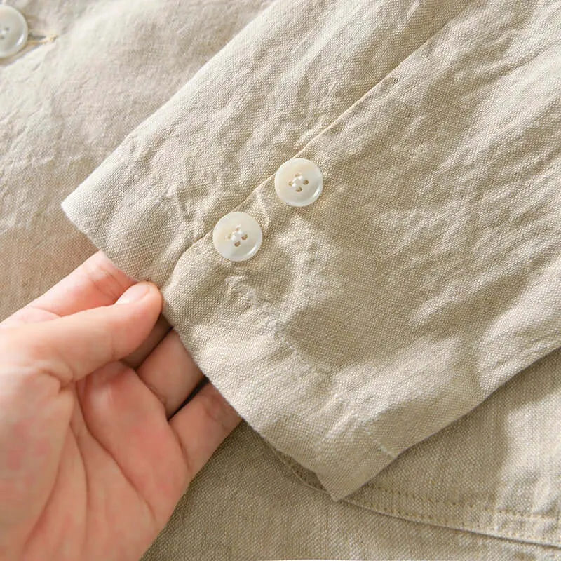 Men's Casual Two-Button Blazer Jacket