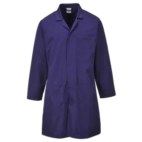 Navy Dust Coat Long Sleeve