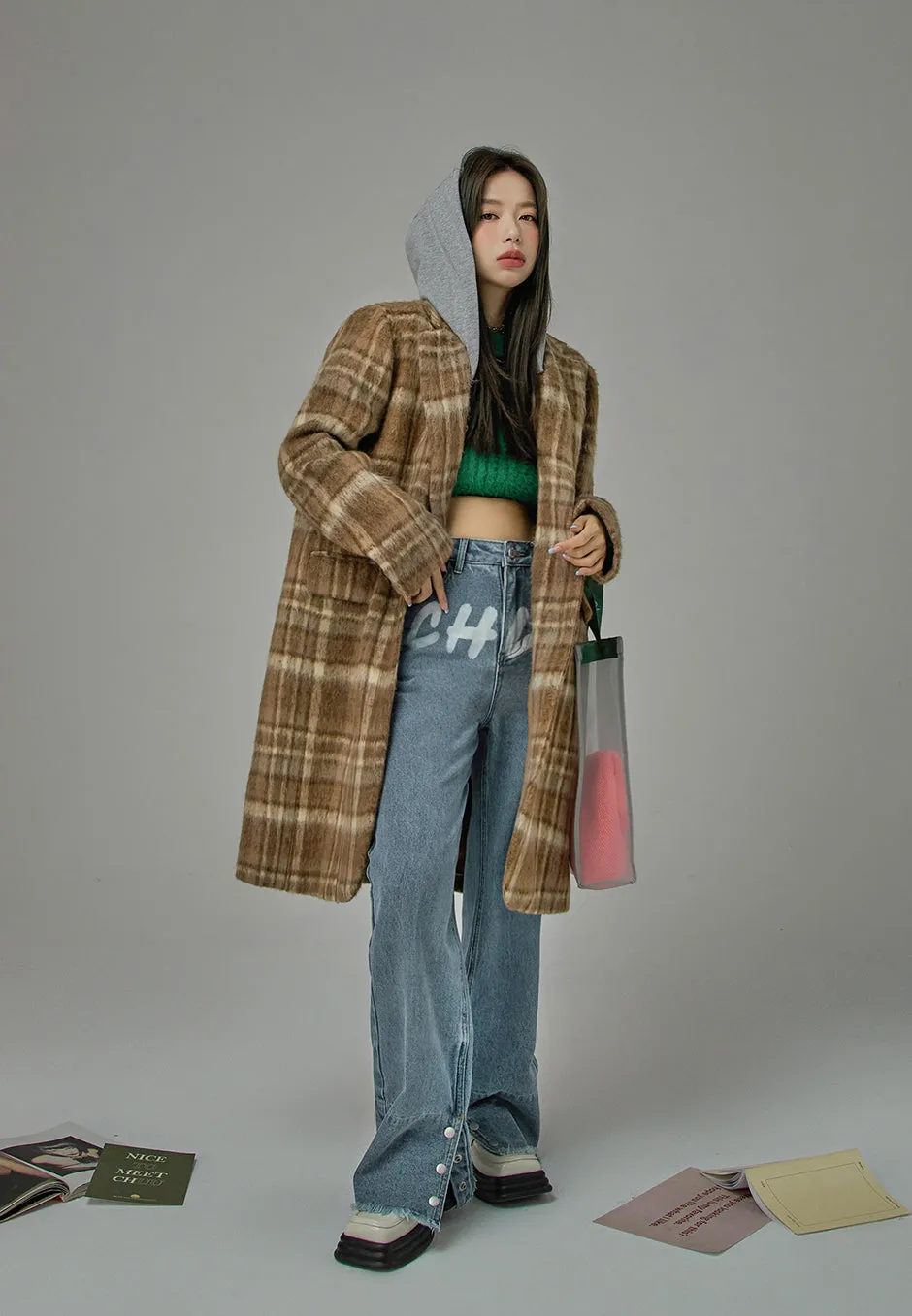 Plenty Of Competition Checkered Coat
