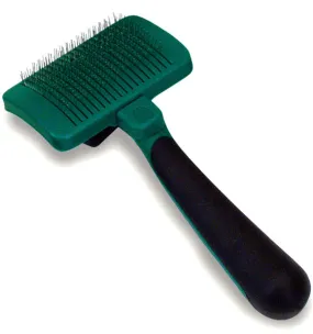 SAFARI - Self-Cleaning Slicker Brush for Cats Green - 1 Brush
