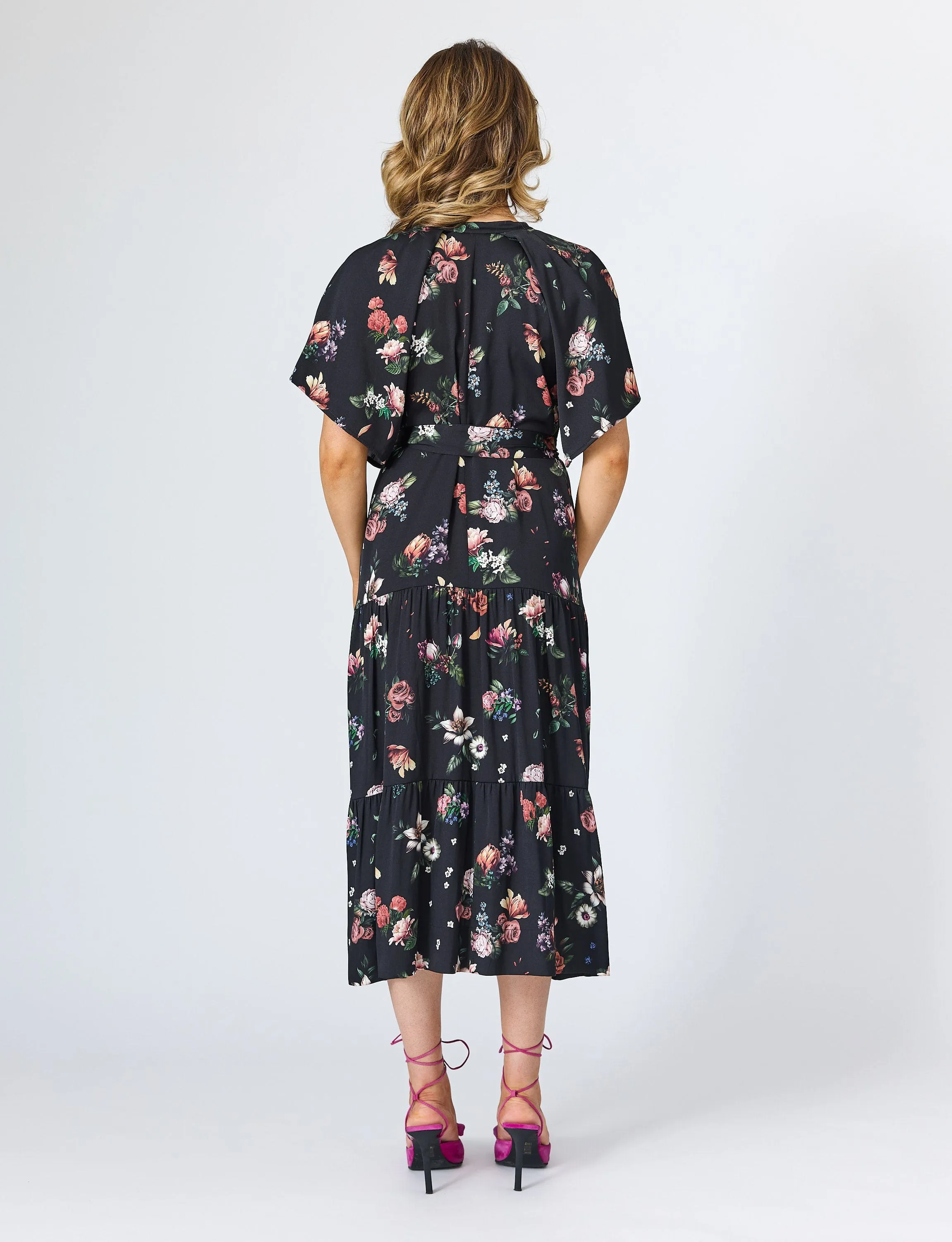 Sarah Maxi Dress in Black
