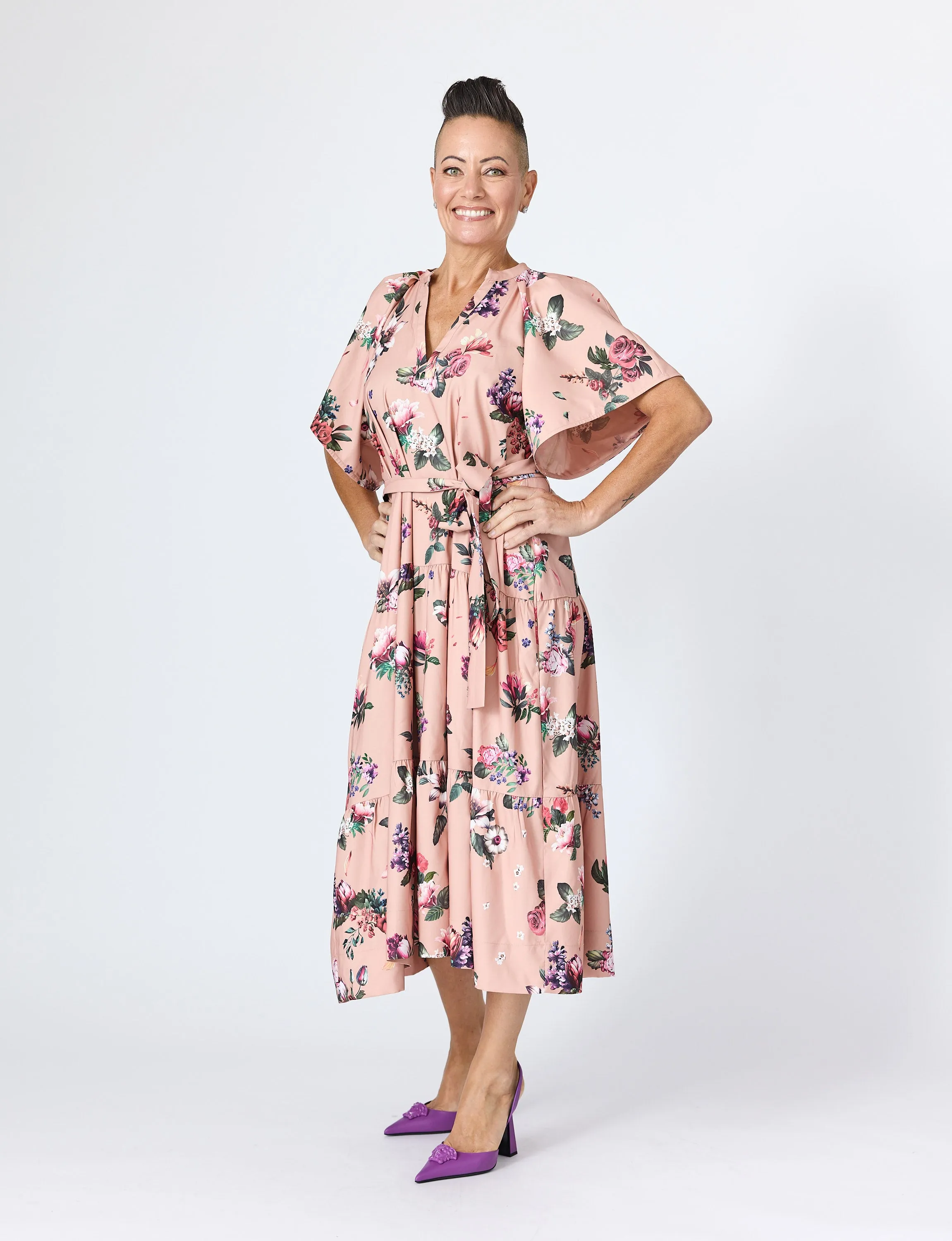 Sarah Maxi Dress in Sand