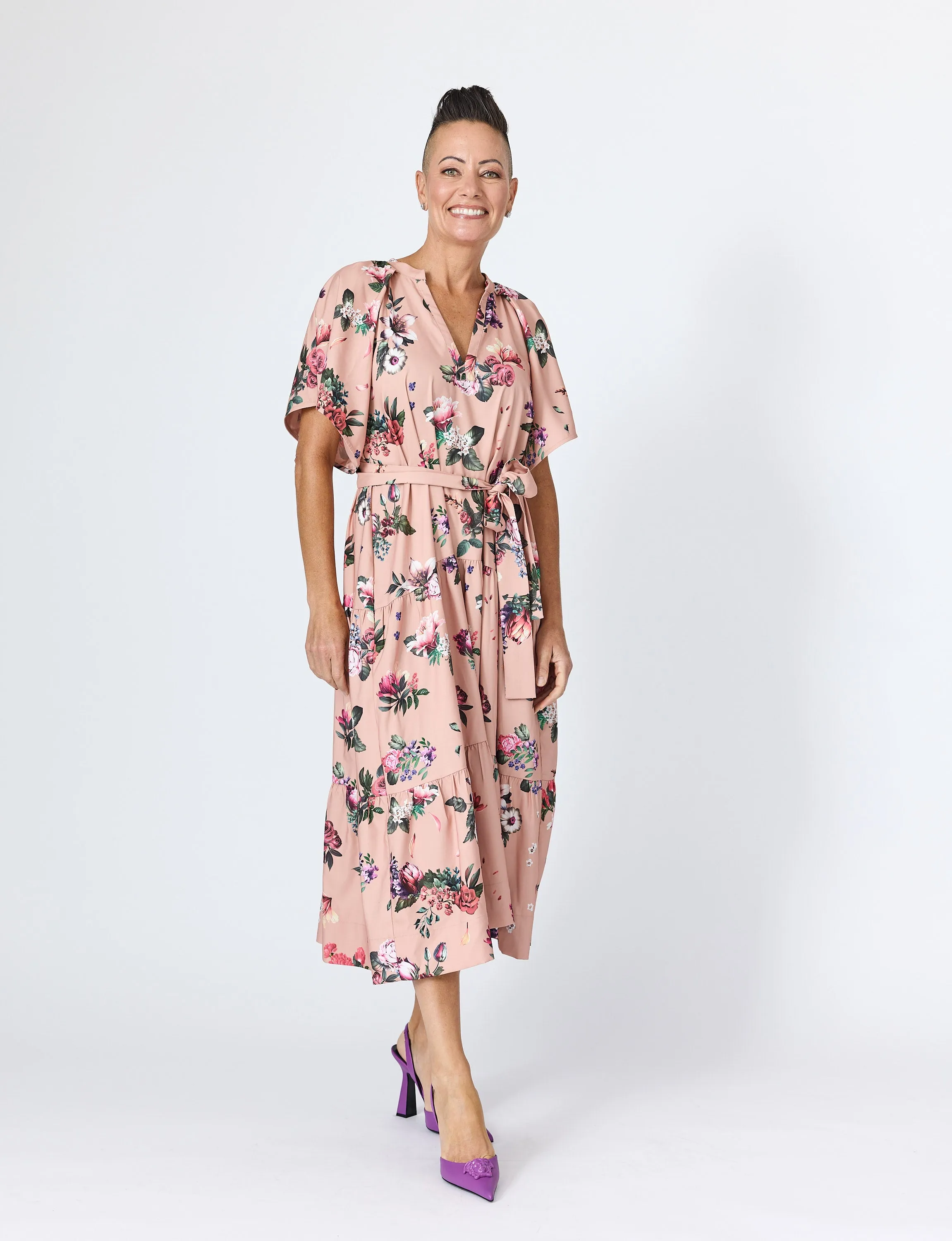 Sarah Maxi Dress in Sand
