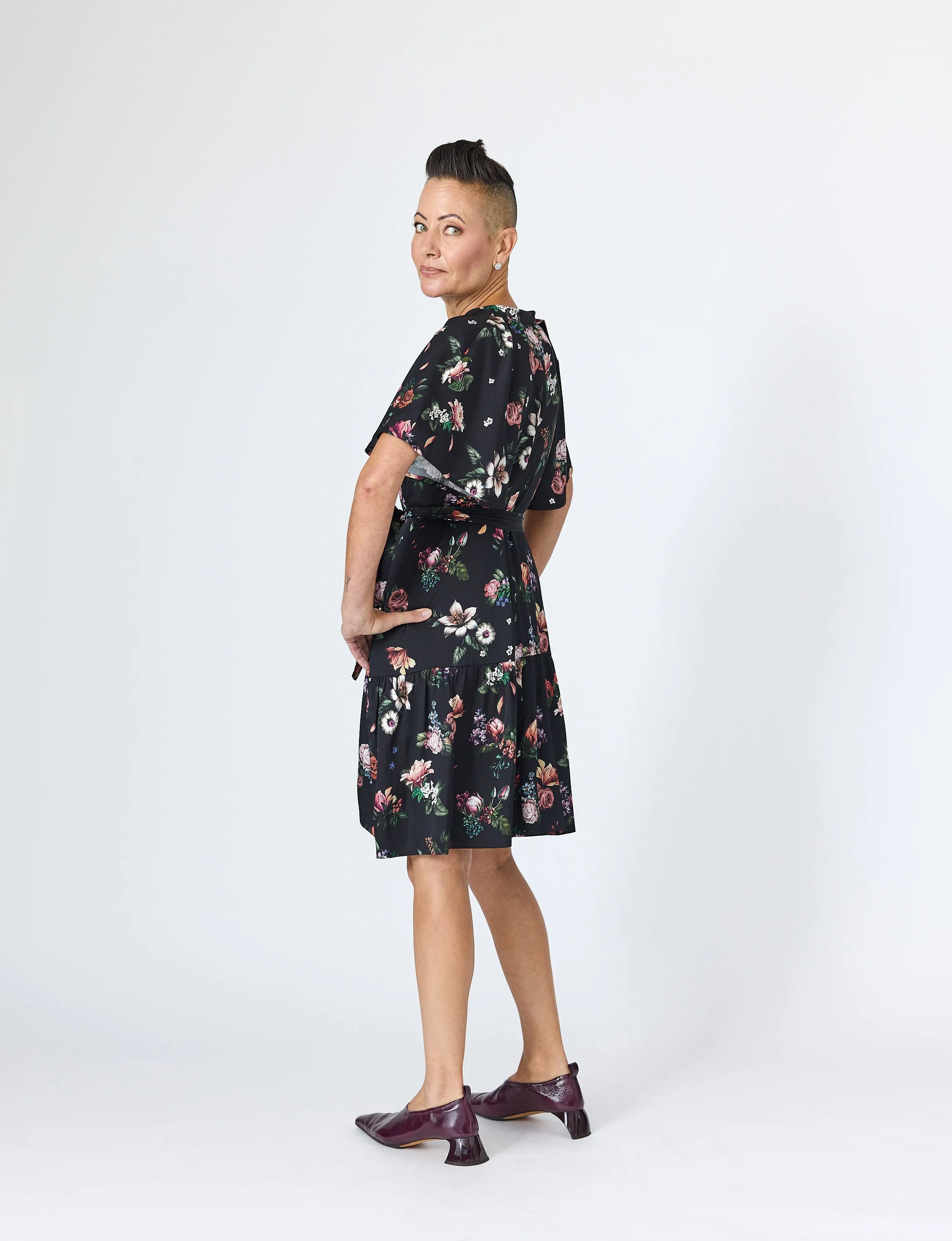 Sarah Mini Dress in Black