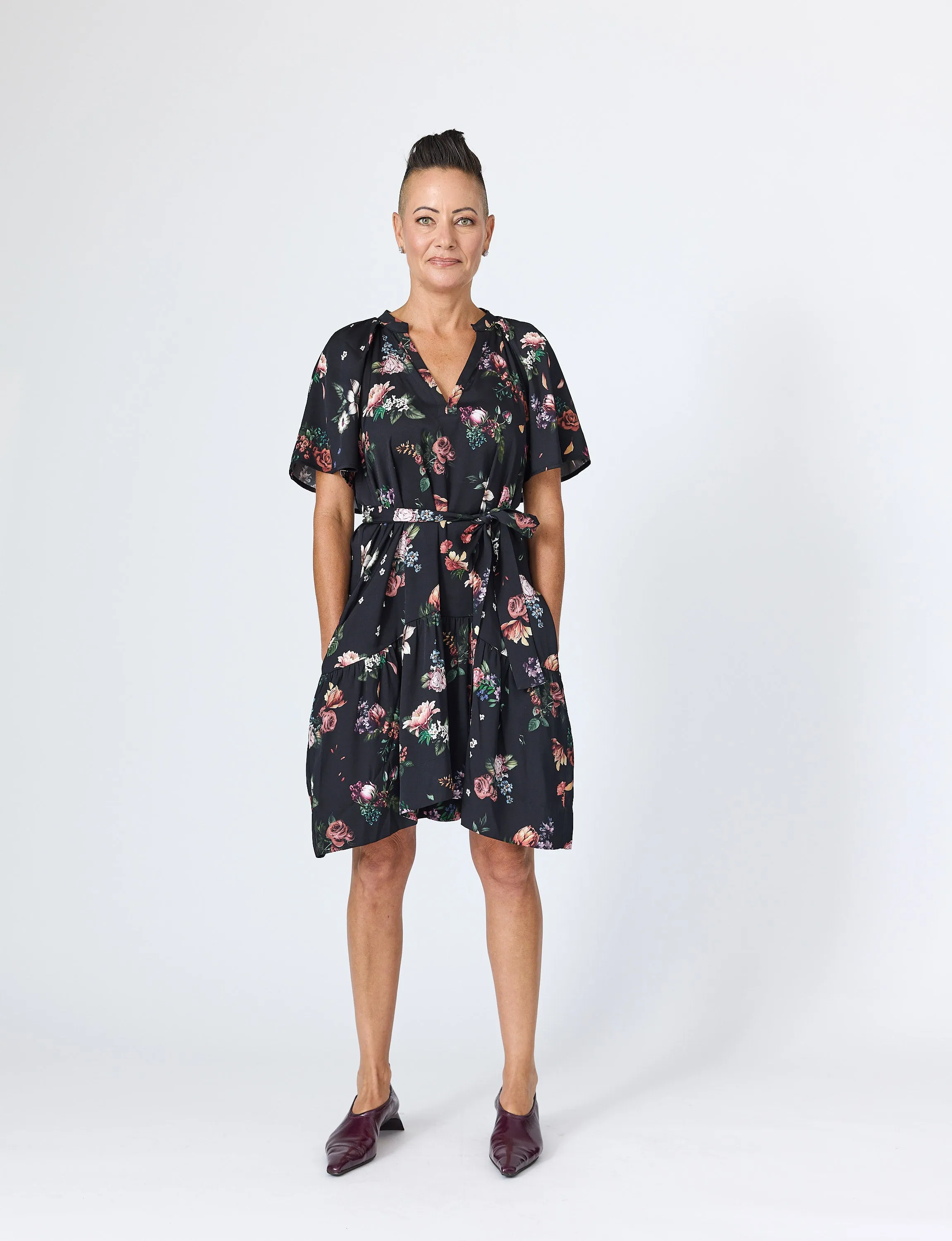 Sarah Mini Dress in Black