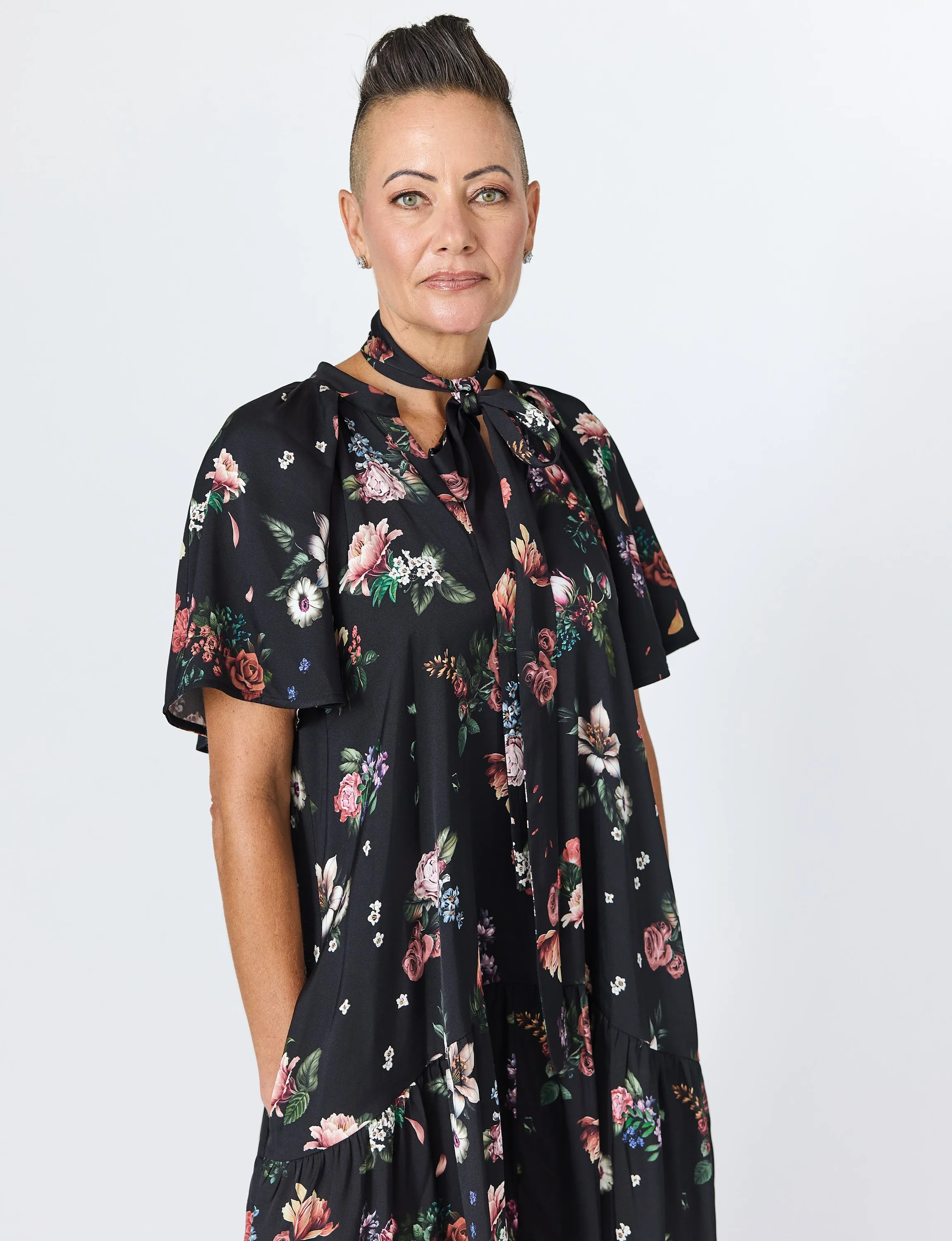 Sarah Mini Dress in Black
