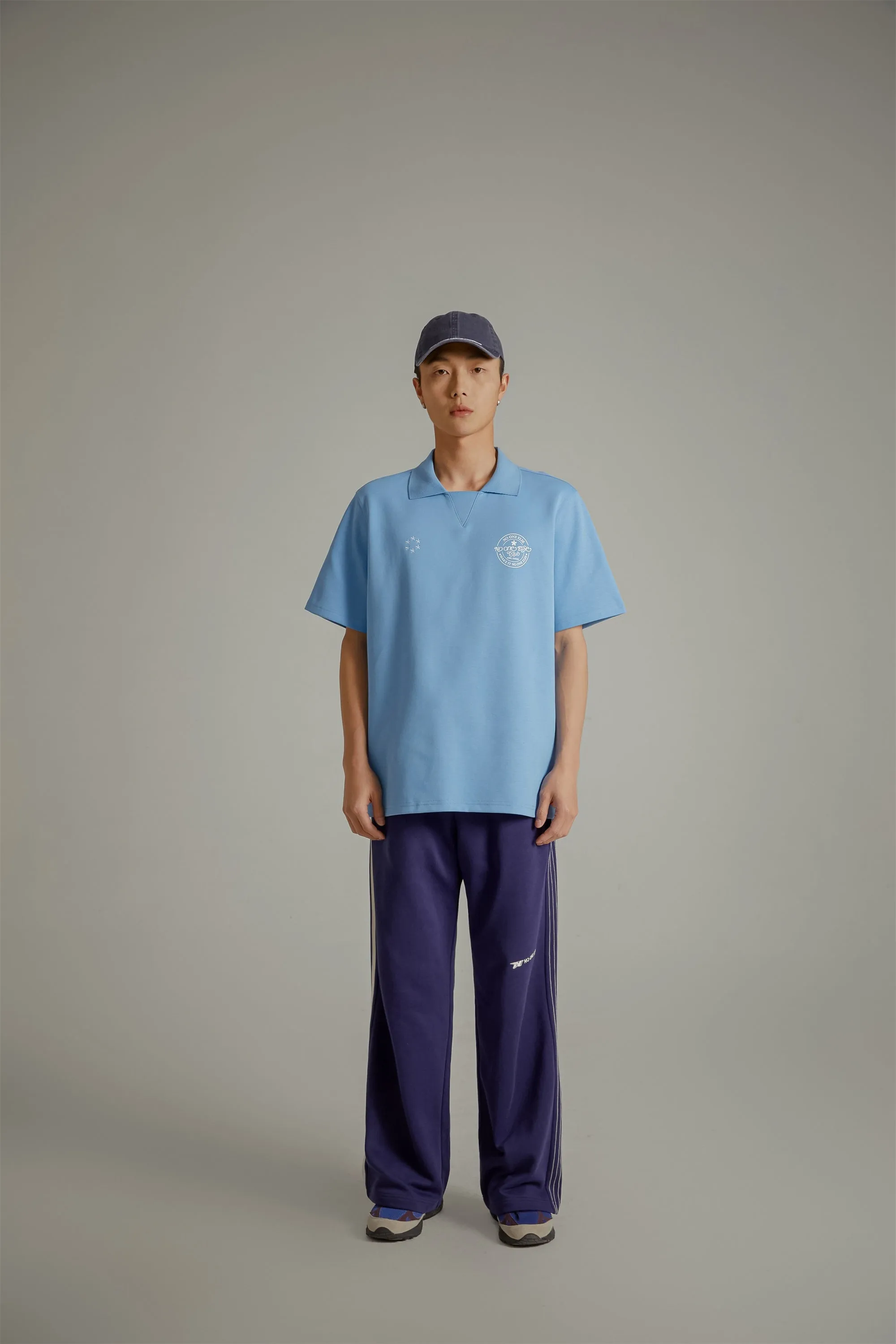 Star Circle Boxy Polo T-Shirt