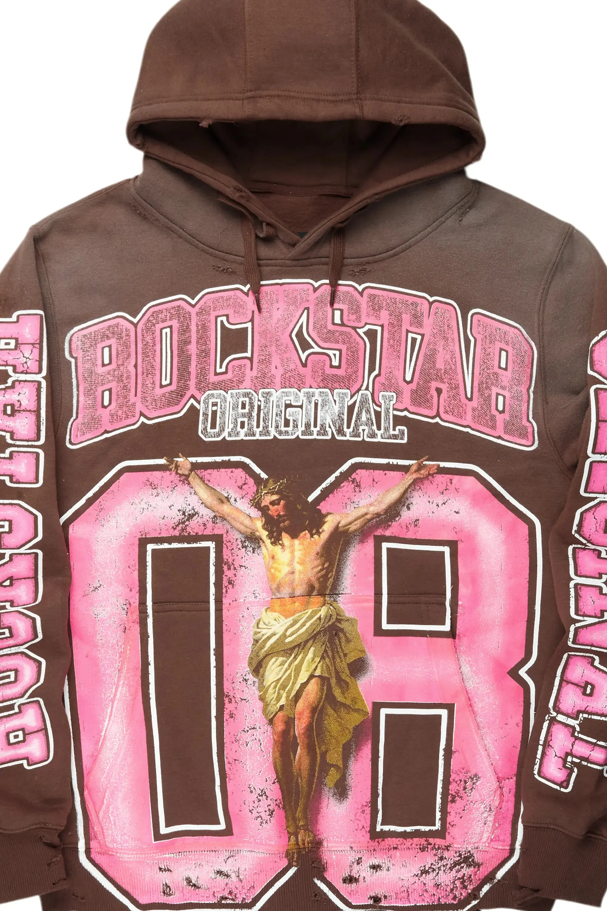 Tariqa Brown Oversized Hoodie