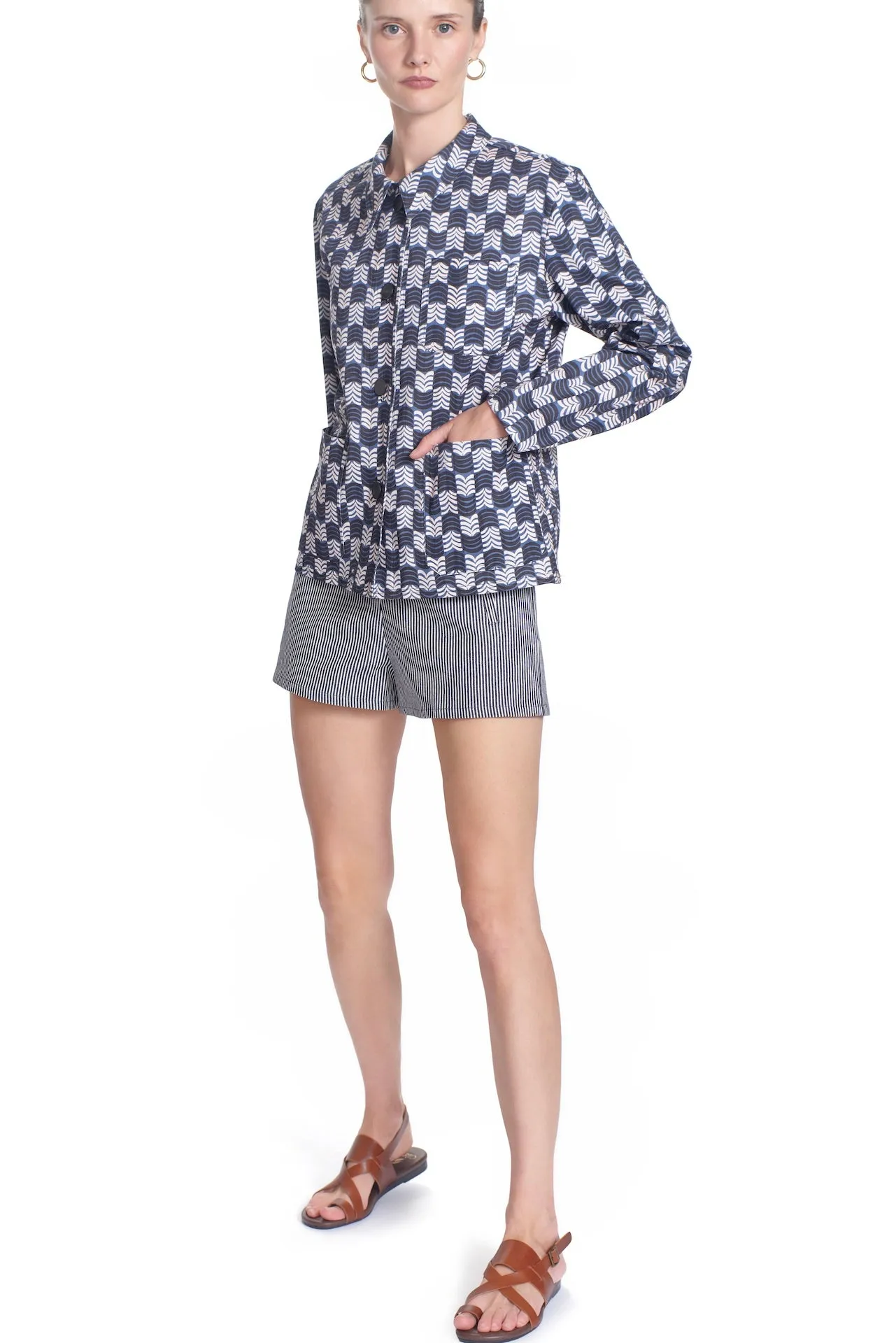 THE RICKY SHORT-STRIPE