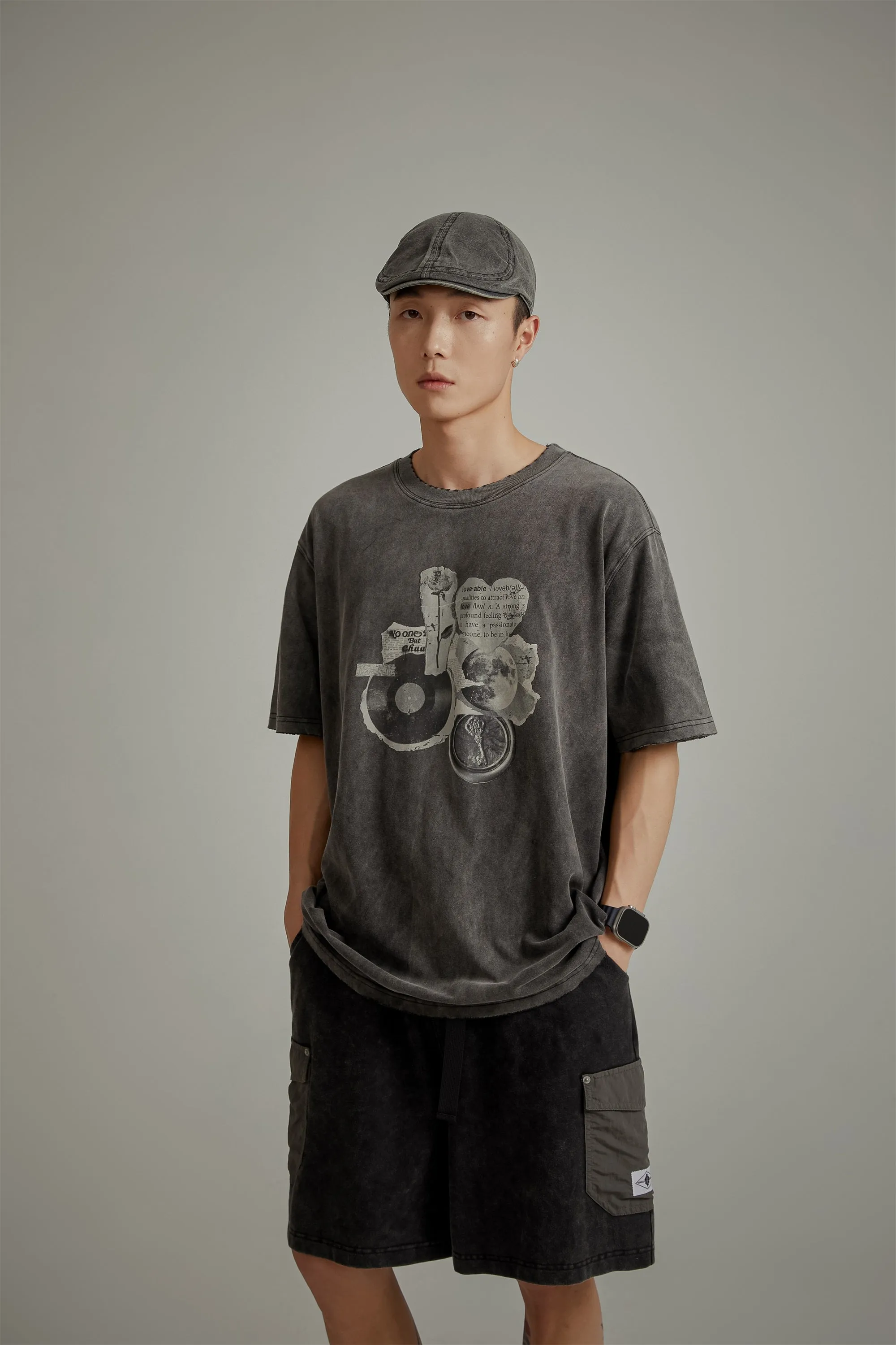 Vintage Printed Boxy T-Shirt